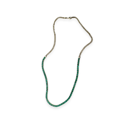 Emerald Tenis Necklace